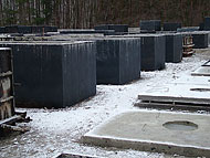 Plac produkacja szamb betonowych Chojnice