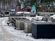 Zbiorniki betonowe Chojnice